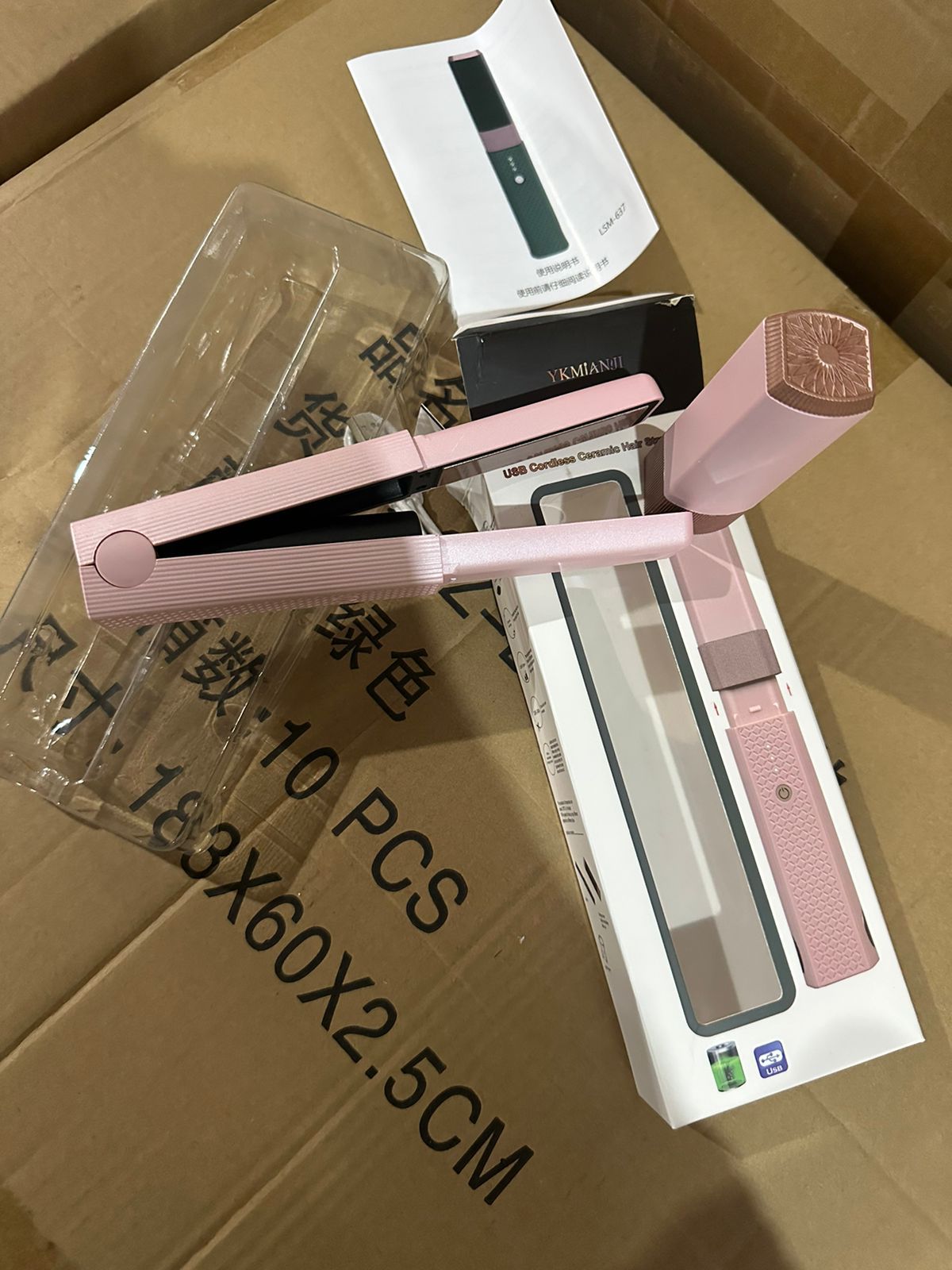 مكواة الشعر المحمولة: